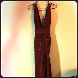 Corduroy jumpsuit